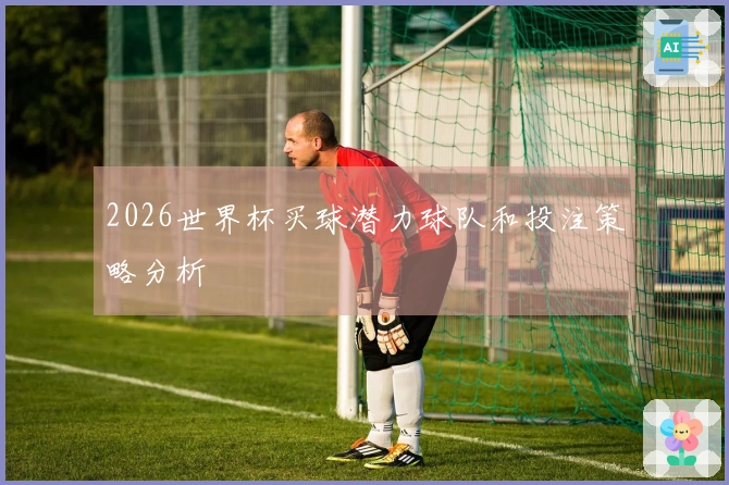2026世界杯买球潜力球队和投注策略分析
